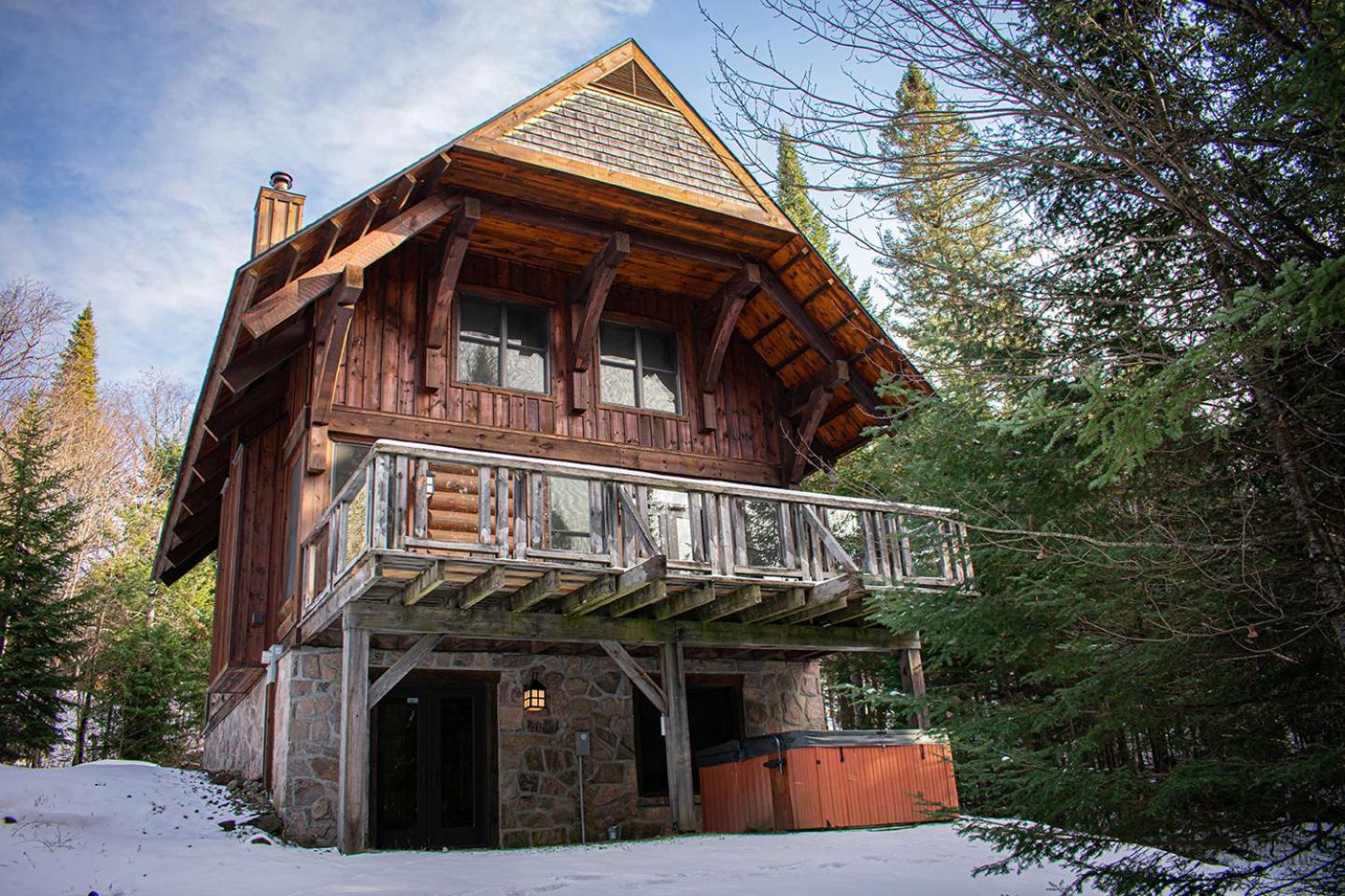 Cote Nord Tremblant Chalet Maria Villa Lac Superieur Exterior photo